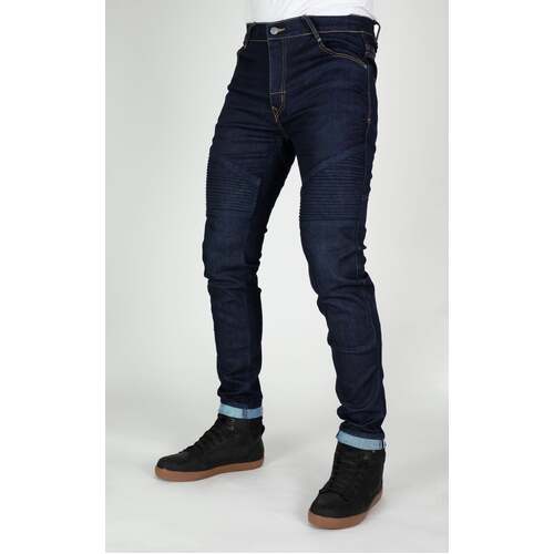 BULL-IT 21 MENS BOBBER II BLUE SKINNY (AA) SHORT 30