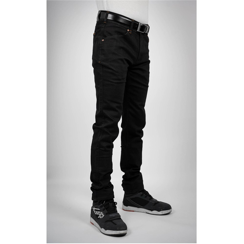 BULL-IT 24 MENS TROJAN SLIM BLACK SHORT 32