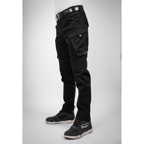 BULL-IT 24 MENS JACKAL EASY (AA) REGULAR BLACK 36
