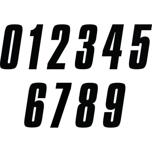 MOTORCYCLE SPECIALTIES 150MM EURO SX 2 BLACK (1 PIECE) - B2E-1PC