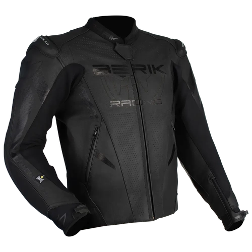 BERIK APEX LEATHER JACKET BLACK 60