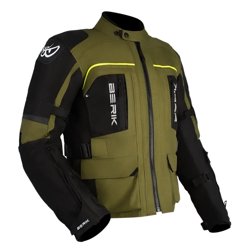 BERIK TRANSFORMER JACKET BLACK GREEN 50