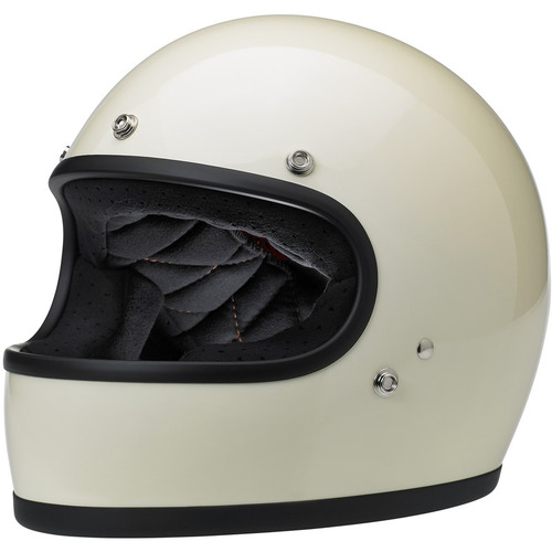 BILTWELL GRINGO ECE HELMET VINTAGE WHITE S
