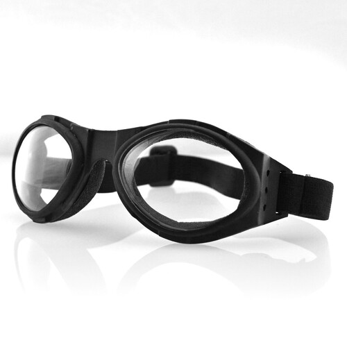 BOBSTER BUGEYE EYEWEAR MATT BLACK FRAME W/ CLEAR LENS