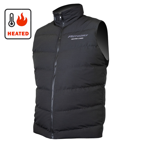 MOTODRY LADIES HEATED VEST BLACK 12