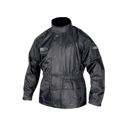 MOTODRY LIGHTNING WATERPROOF JACKET BLACK XS