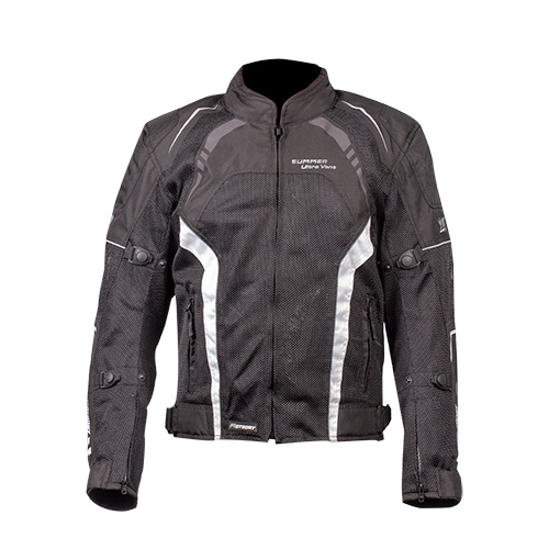 MOTODRY ULTRA VENT JACKET BLACK WHITE S