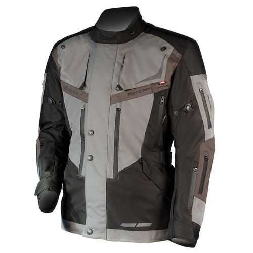 MOTODRY RALLYE 2 JACKET BLACK SAND BROWN