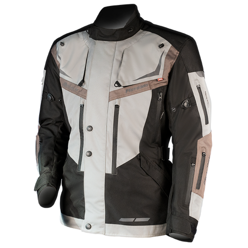 MOTODRY RALLYE 2 JACKET BLACK SAND BROWN 3XL