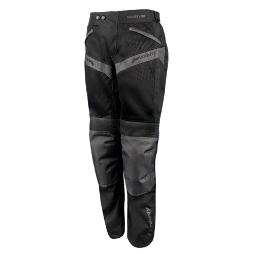 MOTODRY SUMMER VENT PANTS BLACK STOUT