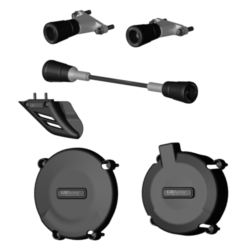 GBRACING CRASH PROTECTION BUNDLE - KTM 990 SUPER DUKE / R 2005 - 2013