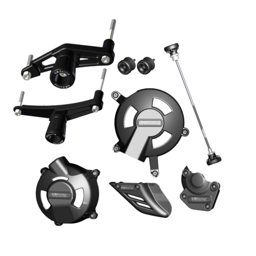 GBRACING CRASH PROTECTION SET (8MM) - TRIUMPH DAYTONA 675 STREET TRIPLE / R