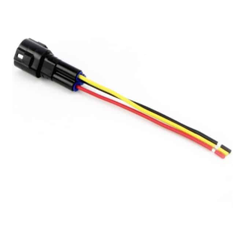 DENALI DRL CONNECTOR PIGTAIL - MT SERIES 3-PIN MALE