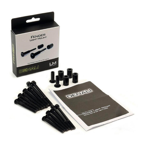 DENALI FENDER MOUNT KIT FOR DM/D2 LIGHTS - FITS M5 - M6 BOLTS