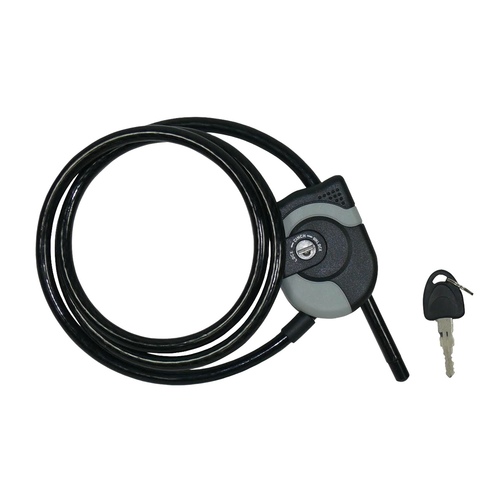 MOTORCYCLE SPECIALTIES - CABLE LOCK ADJUSTABLE 10MM X 1500MM