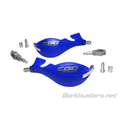 BARKBUSTERS EGO MINI HANDGUARD STRAIGHT 22MM - BLUE