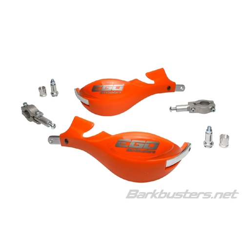 BARKBUSTERS EGO MINI HANDGUARD STRAIGHT 22MM - ORANGE