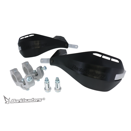 BARKBUSTERS EGO HANDGUARD MULTI FIT TAPERED CLAMPS - BLACK BLACK