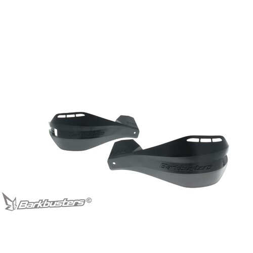 BARKBUSTERS EGO REPLACEMENT PLASTICS - BLACK BLACK