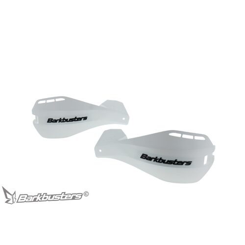BARKBUSTERS EGO REPLACEMENT PLASTICS - WHITE