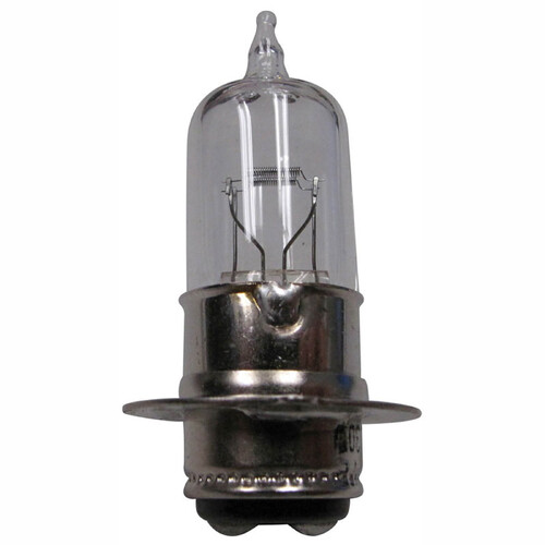 WHITES GLOBE 12V 30/30W H/L (P15D-25-1/H6M) HALOGEN (EACH)