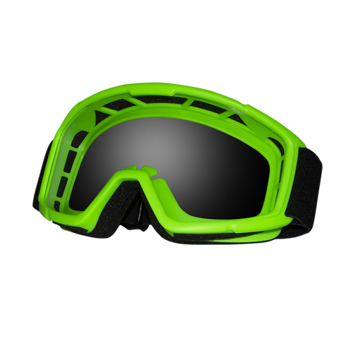 ZERO T7101 SENIOR MX GOGGLES NEON GREEN
