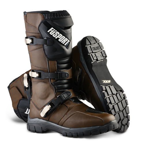 FUSPORT SIMPSON X MOTOZ BOOTS BROWN 40