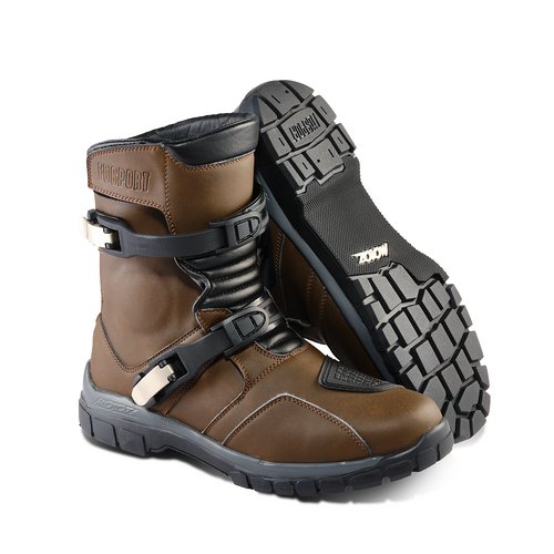 FUSPORT GIBSON X MOTOZ BOOTS BROWN 40