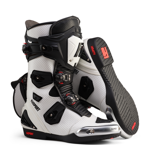 FUSPORT XR1 PERFORATED BOOTS WHITE BLACK 39