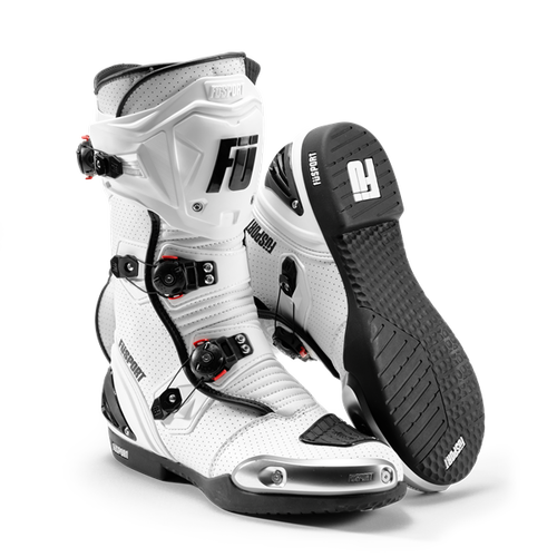 FUSPORT XR1 GP BOOTS TRIPLE WHITE 41