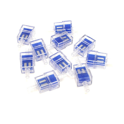 WHITES FUEL FILTER RECTANGULAR 7MM (10 PACK) (6MM HOSE)
