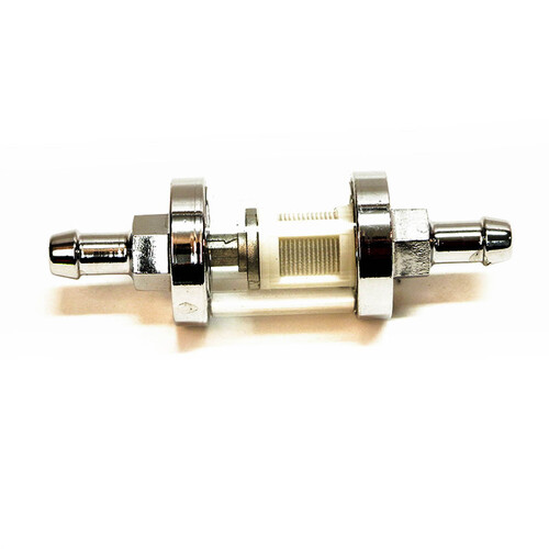 WHITES FUEL FILTER GLASS FOR 1/4" HOSE