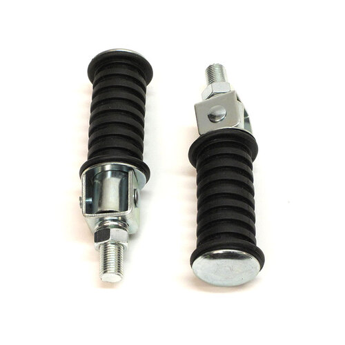 WHITES FOOT PEG 12MM THREAD YAMAHA (PAIR)