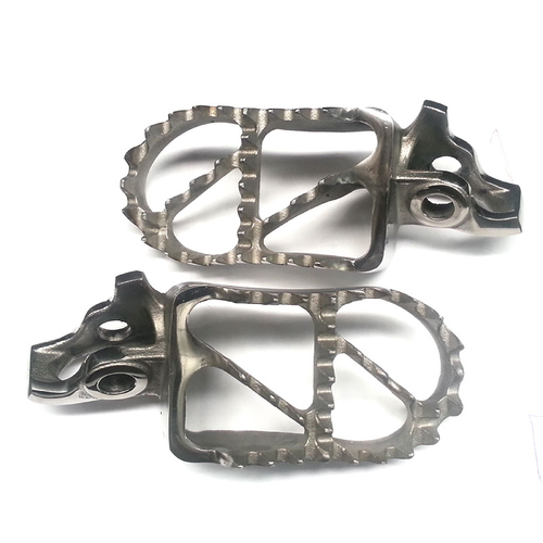 WHITES FOOT PEG WIDE MX - KTM SX/EXC/SXF ETC '98-