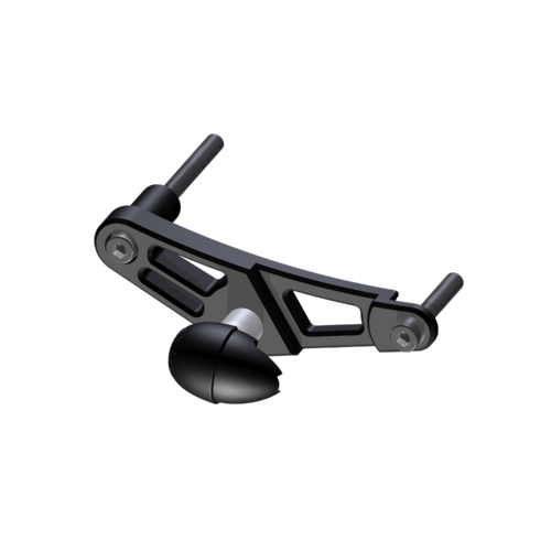 GBRACING FRAME SLIDERS (RACE) LHS - TRIUMPH DAYTONA 675 STREET TRIPLE