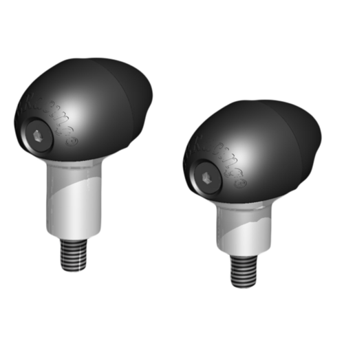 GBRACING BULLET FRAME SLIDERS (RACE) - TRIUMPH DAYTONA 675 STREET TRIPLE / R