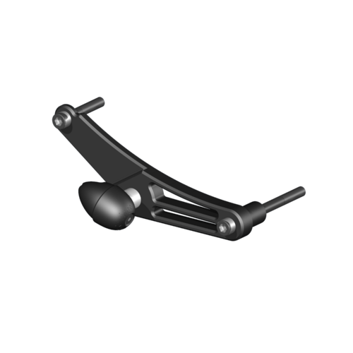 GBRACING FRAME SLIDERS (RACE) RHS - TRIUMPH DAYTONA 675 STREET TRIPLE