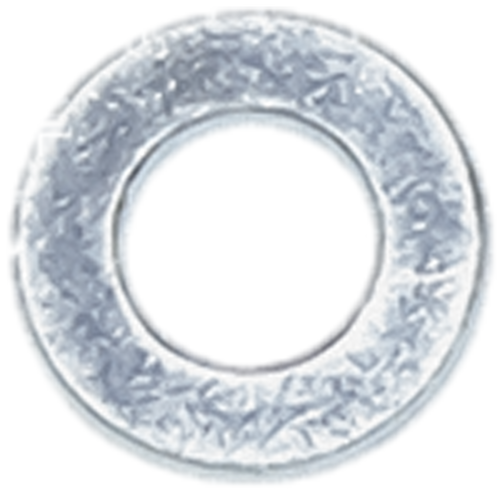 MOTORCYCLE SPECIALTIES FLAT WASHERS 6MM (100 PCS)