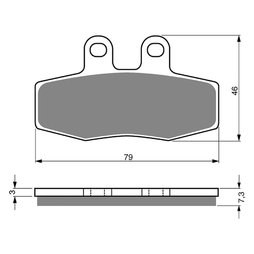 GOLDfren S3 Sintered Sports  Brake Pads - GF010S3
