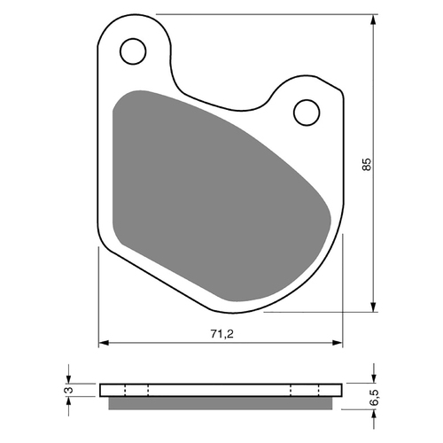 GOLDfren S3 Sintered Sports  Brake Pads - GF062S3