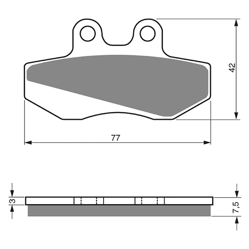 GOLDfren S3 Sintered Sports Brake Pads - GF095S3