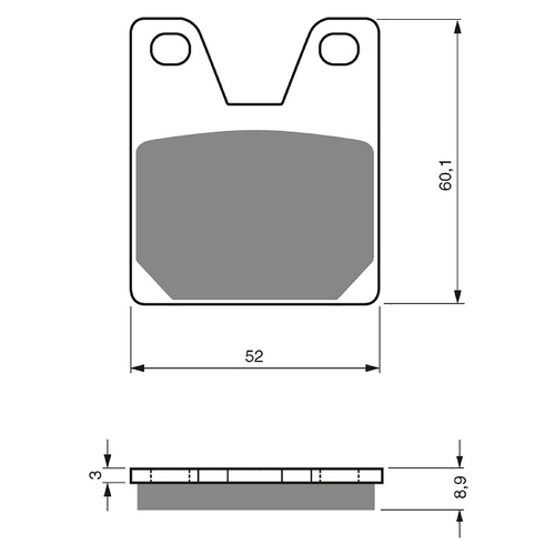 GOLDfren S3 Sintered Sports  Brake Pads - GF169S3