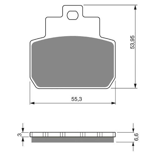 GOLDfren S3 Sintered Sports Brake Pads - GF263S3