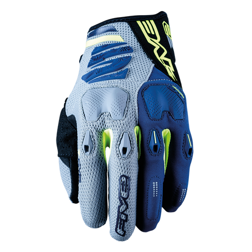 FIVE GLOVES E2 ENDURO GREY FLURO 3XL