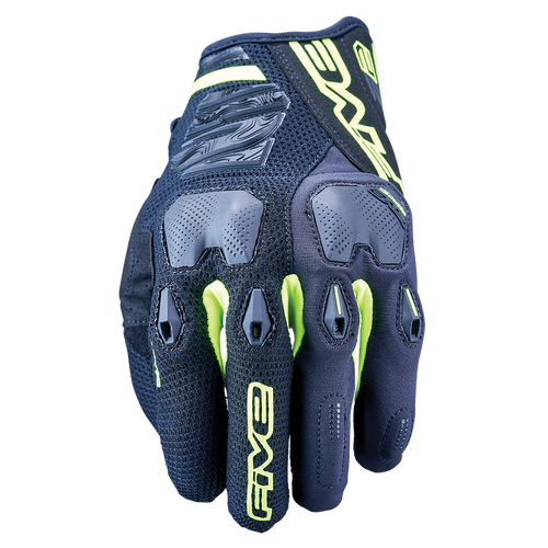 FIVE E2 ENDURO GLOVES BLACK FLURO YELLOW XL