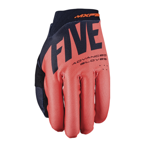 FIVE MXF2 EVO SPLIT GLOVES BLACK ORANGE S