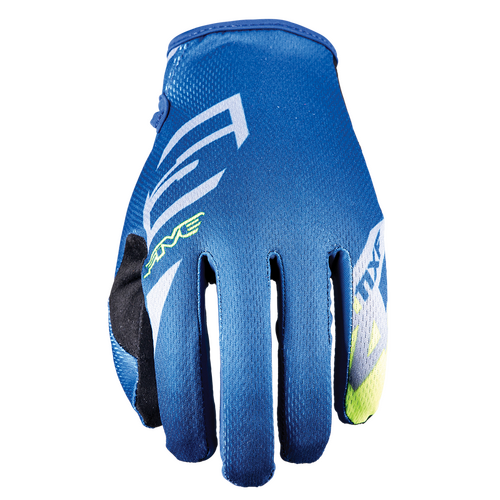 FIVE GLOVES MXF-4 SCRUB BLUE FLURO S
