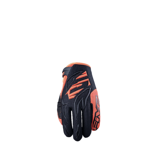 FIVE GLOVES MXF-3 KID BLACK FLURO ORANGE S