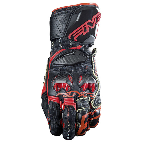 FIVE GLOVES RFX RACE BLACK RED L