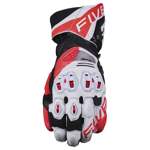 FIVE GLOVES RFX-1 EVO WHITE FLURO RED S